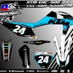 Kit de Gráficas KTM EXC 500 2019 – Diseño 24