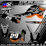Kit de Gráficas KTM SIX 2010 – Diseño 29