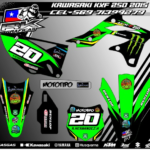 Kit de Gráficas Kawasaki KXF 250 2015 – Diseño 20
